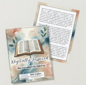 Digitally Inspired - How To Create a Digital Bible for Bible Journaling