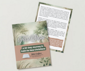 First Steps - 30 Day Devotional Journal for New Christians