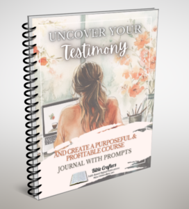 Uncover Your Testimony - Journal with Prompts