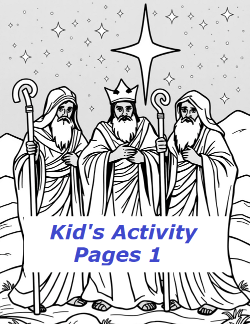 Kid's Activity Pages 1
